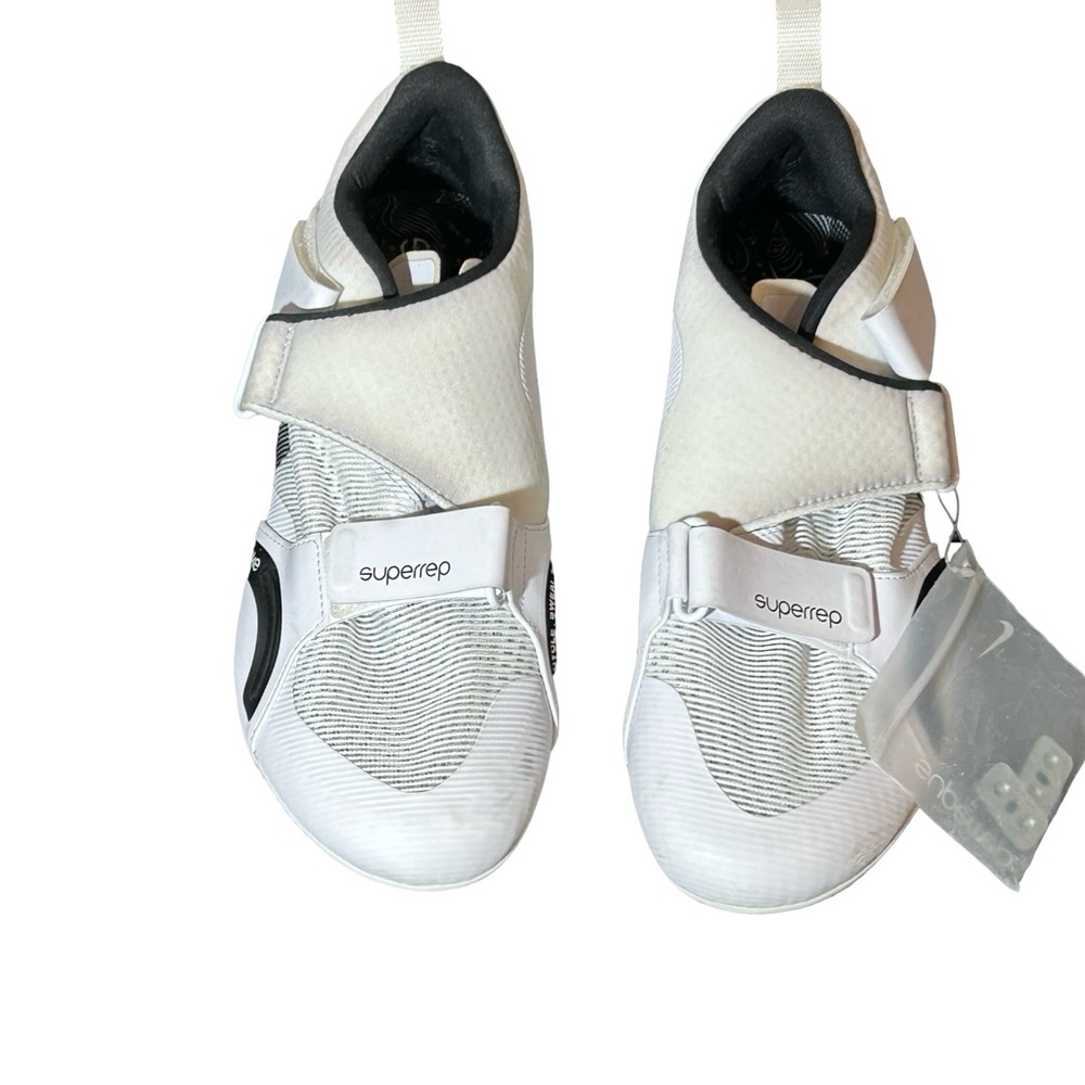 NWOT Nike SuperRep Cycle 2  Cycling Shoes White Men’s Size 13 w/ Cleats